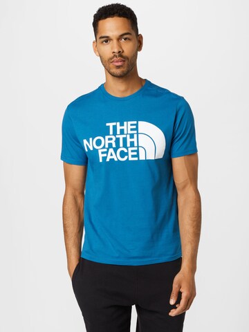 THE NORTH FACE Póló 'STANDARD' - kék: elől