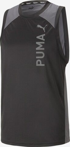 PUMA - Camisa funcionais em preto: frente