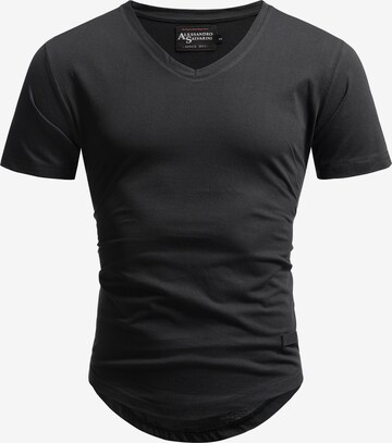 Alessandro Salvarini Shirt in Black: front
