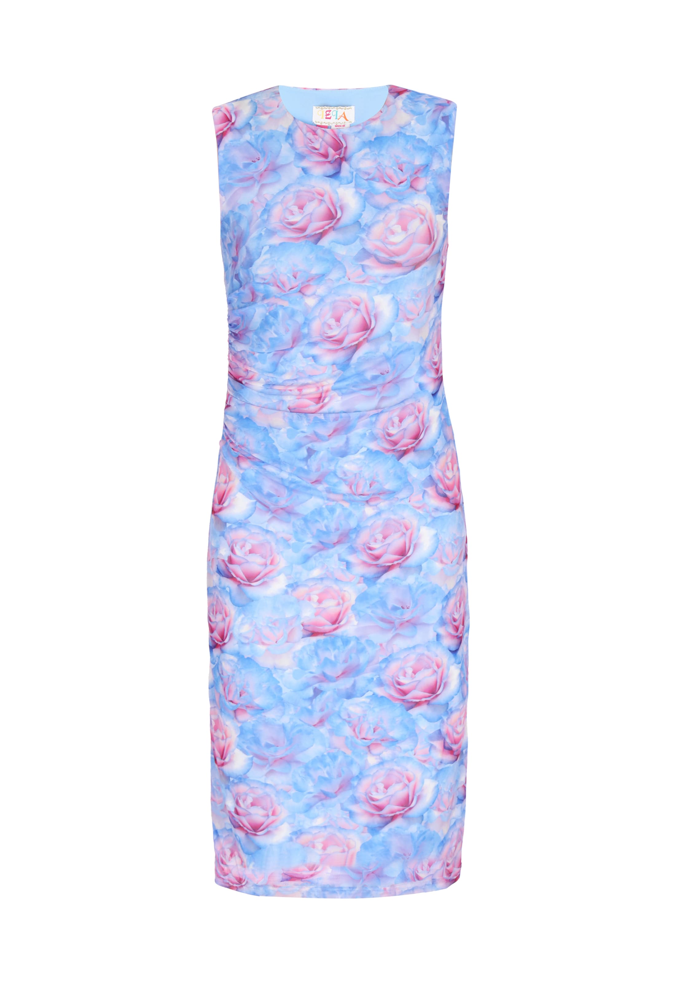 Robe IZIA en bleu : devant