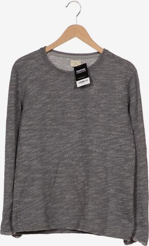 SELECTED Sweatshirt & Zip-Up Hoodie in M in Grey: front