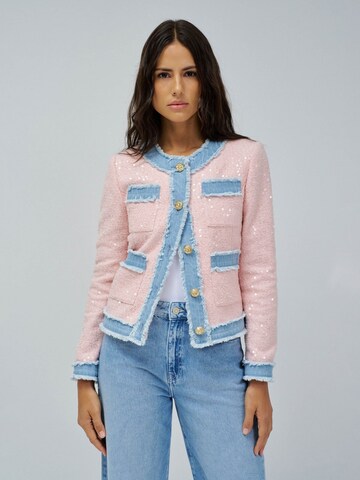 Salsa Jeans Jacken in Pink: Vorderseite
