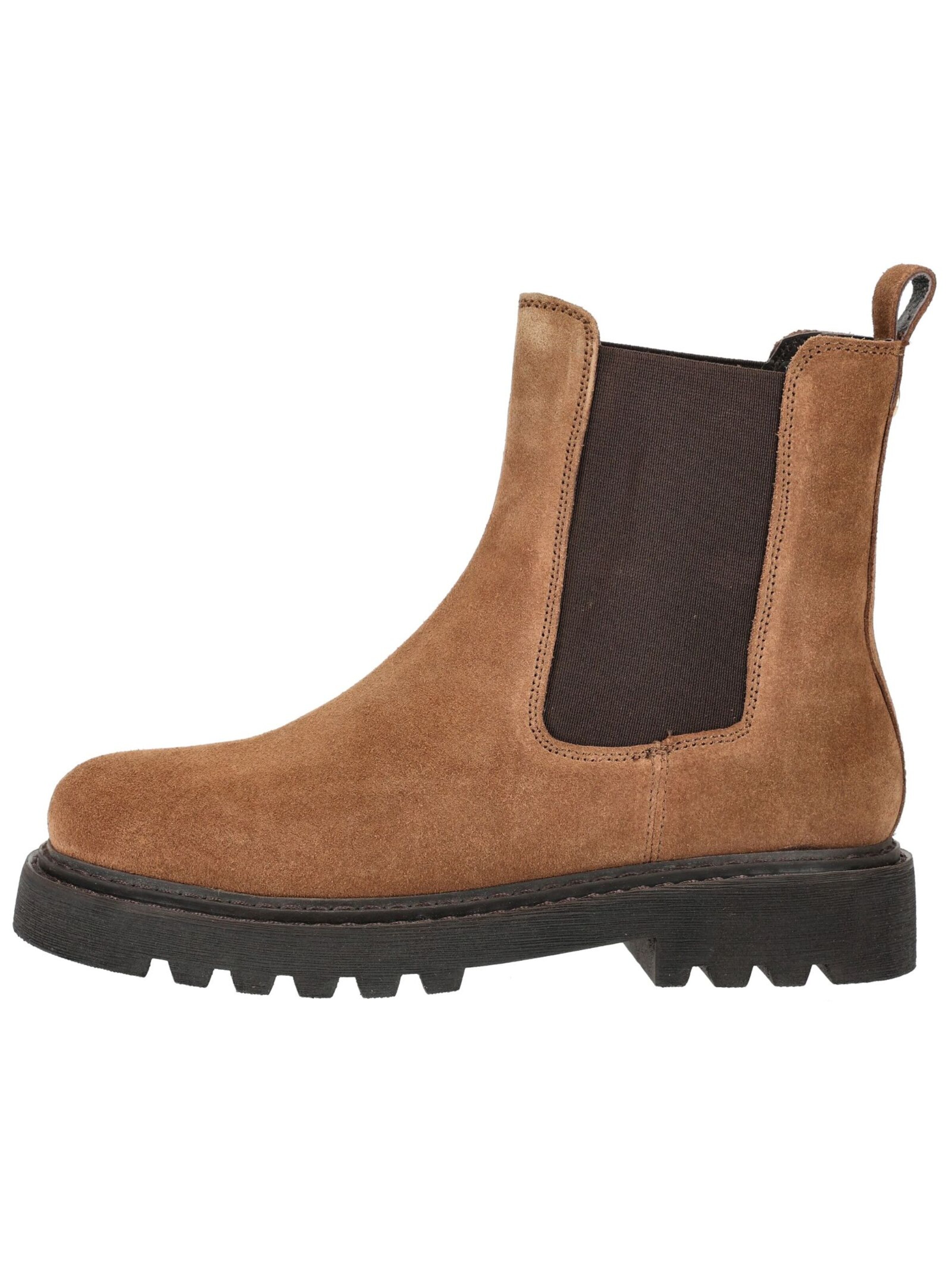 Boots chelsea di Copenhagen shoes in marrone: lato