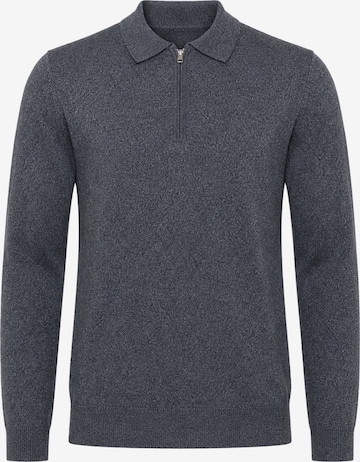 BRAVE SOUL Shirt in Grau: Vorderseite
