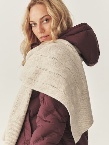 TATUUM Szalik w kolorze biały: przód