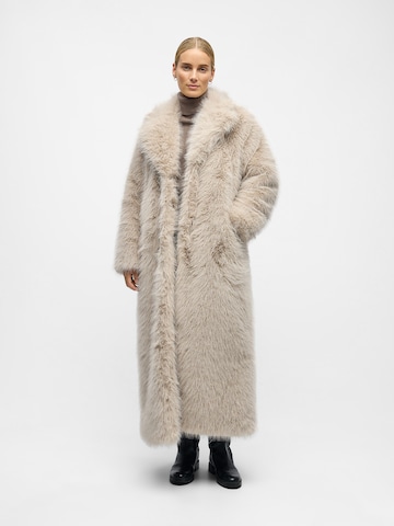 OBJECT Tussenmantel 'OBJISADORA' in Beige: voorkant