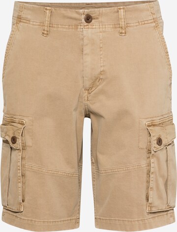 American Eagle Regular Cargobroek in Beige: voorkant