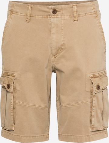 American Eagle Regular Cargo trousers in Beige: front