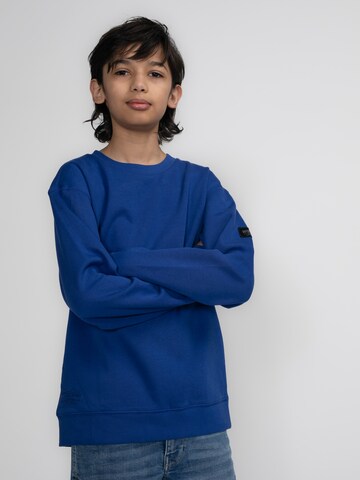 Petrol Industries Sweatshirt 'Stony River' in Blauw: voorkant