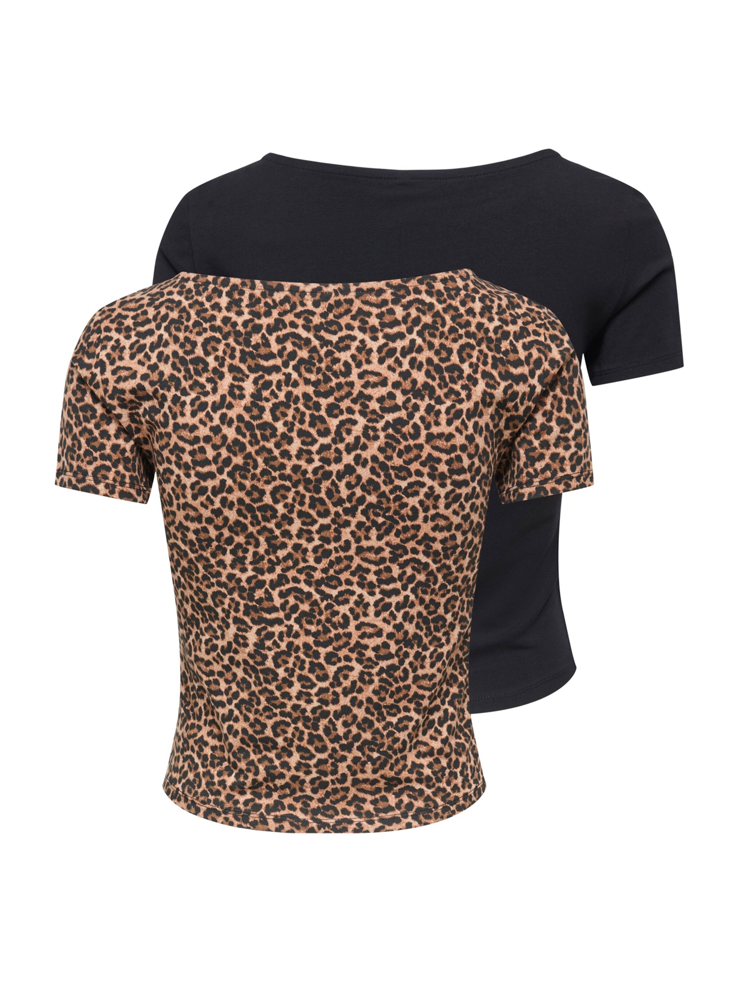 ONLY Футболка 'ONLSUSAN' в Коричневый