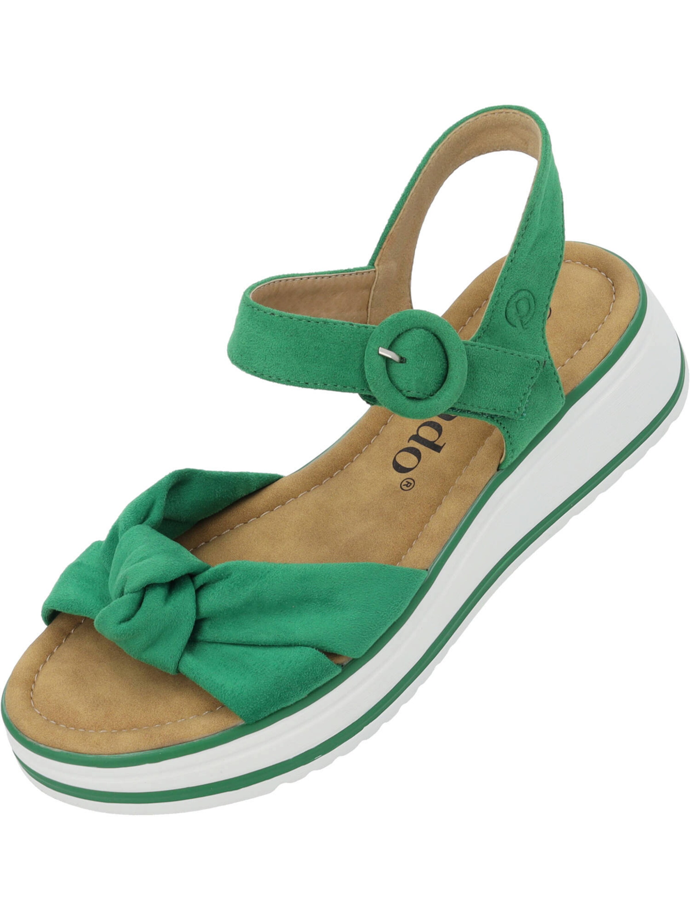Sandales à lanières 'Ebelli' Palado en vert : devant