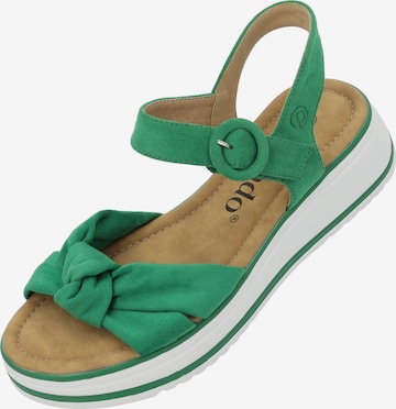 Sandales à lanières 'Ebelli' Palado en vert : devant