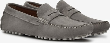 LOTTUSSE Moccasins 'Nautico' in Grey