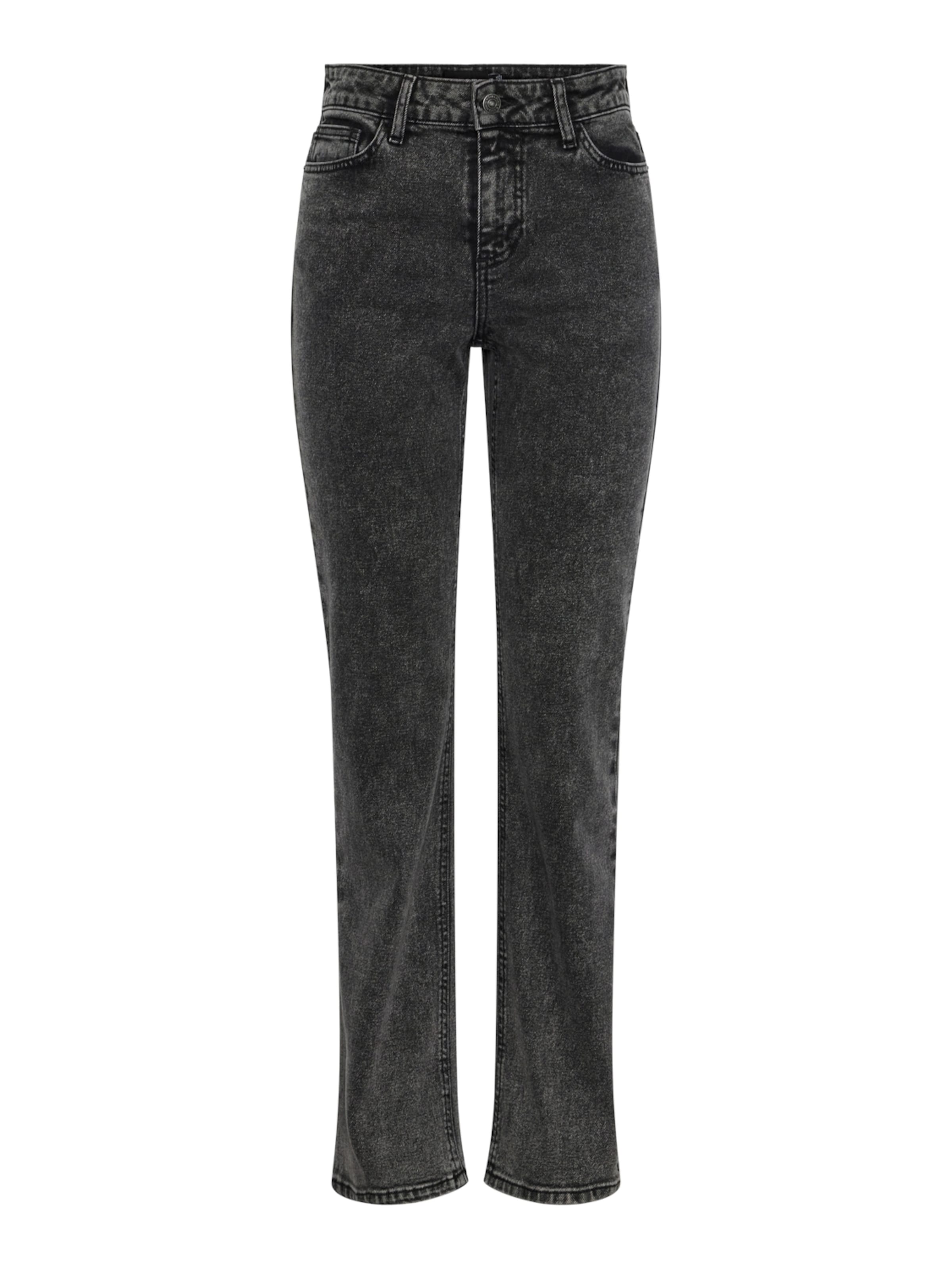regular Jeans 'Kelly' di PIECES in grigio: frontale