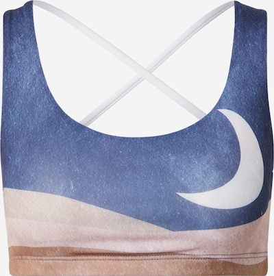Onzie Sports Bra in Light blue / Brown / Cappuccino / White, Item view