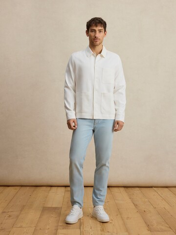 DAN FOX APPAREL Преходно яке 'Adrian' в бяло