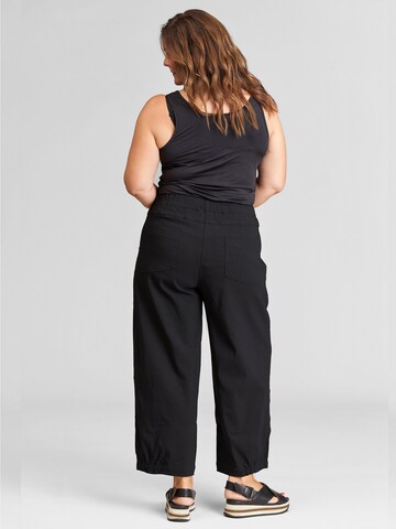 GOZZIP Loose fit Pants 'Clara' in Black