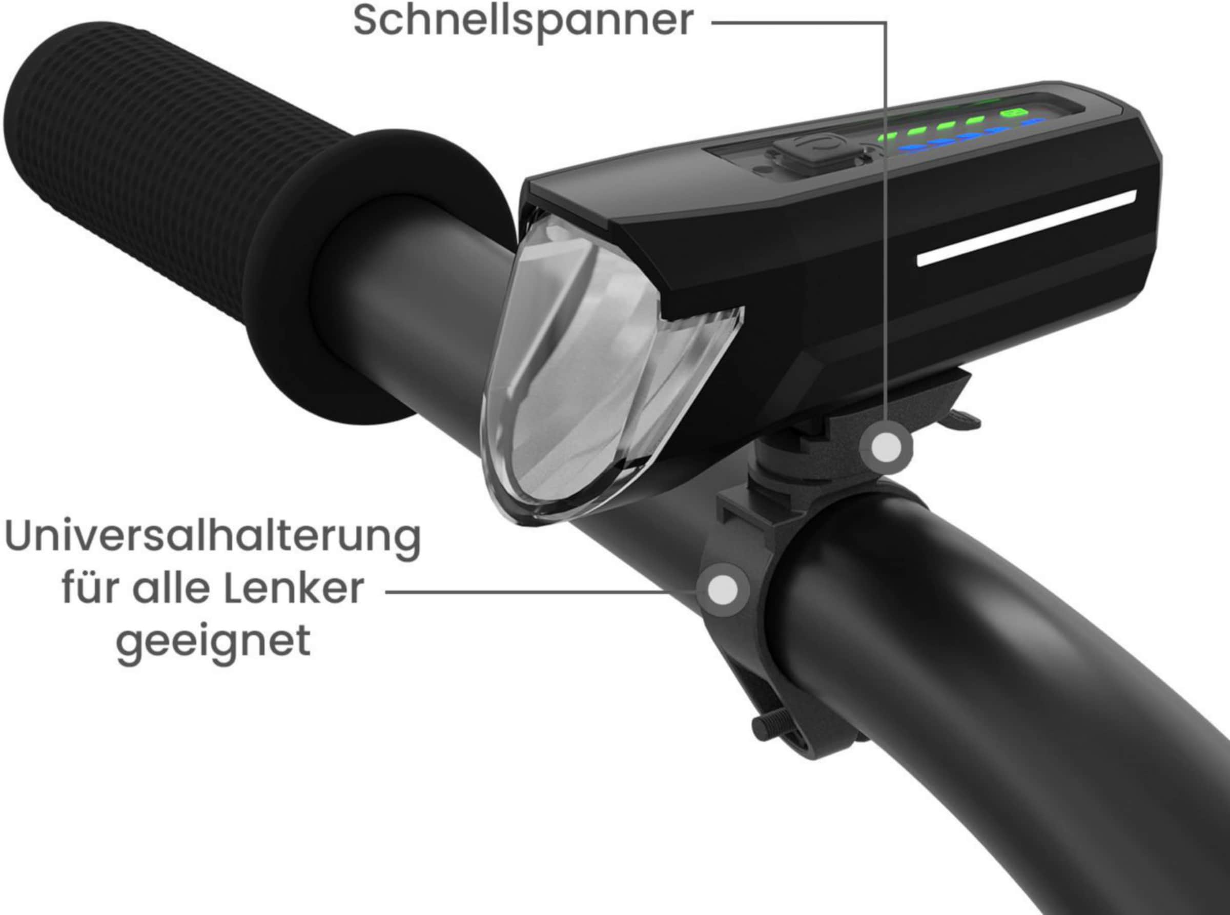 FISCHER Fahrräder Lamp in Black