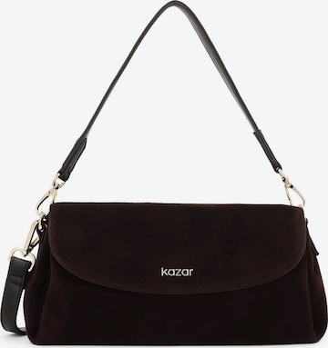 Kazar Olkalaukku värissä ruskea: etupuoli