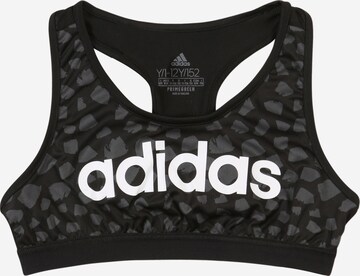 ADIDAS PERFORMANCE Sporttop in Schwarz: predná strana