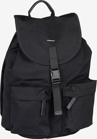 SANDQVIST Backpack 'Everyday' in Black: front