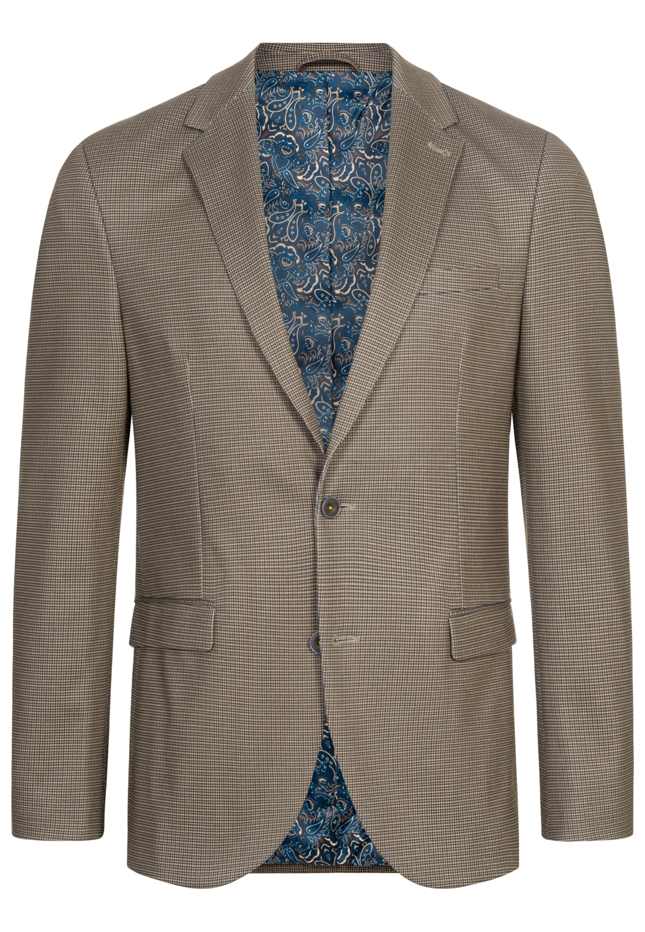 JEFF Regular fit Colbert 'Chris' in Groen: voorkant