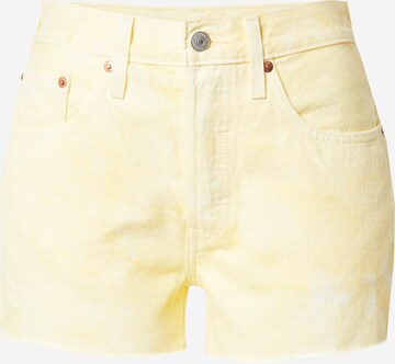 Jeans '501' di LEVI'S ® in giallo: frontale