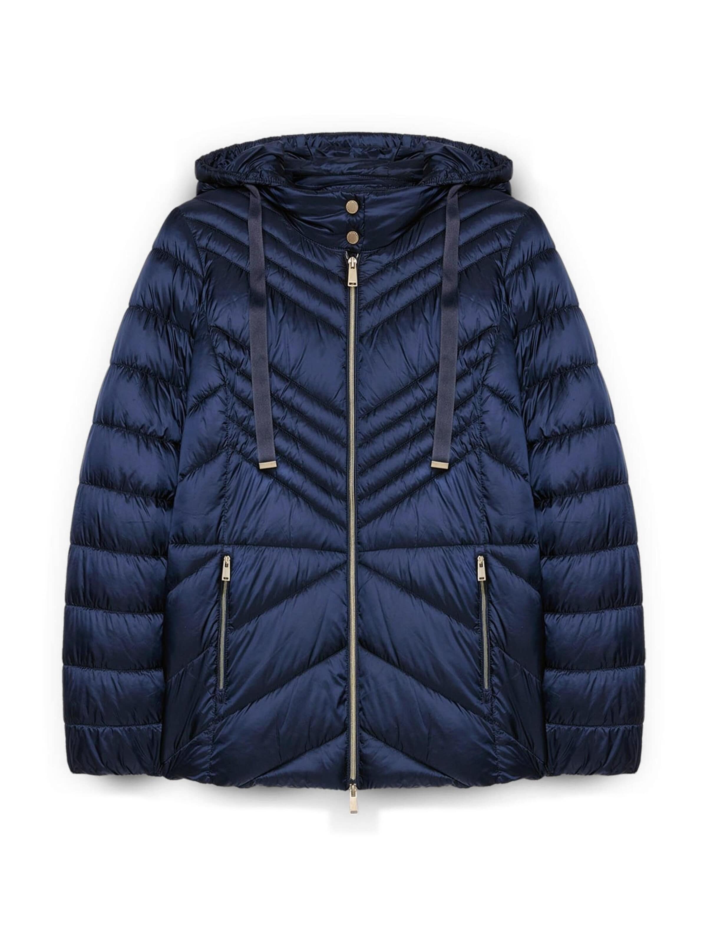 Fiorella Rubino - Chaqueta de invierno en azul: frente