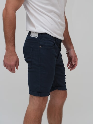 Miracle of Denim Slimfit Shorts 'Thomas' in Blau