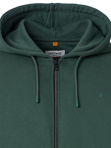 redmond Zip-Up Hoodie 'Basic' in Green