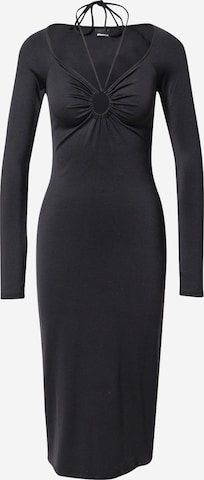 Robe 'Helin' Gina Tricot en noir : devant