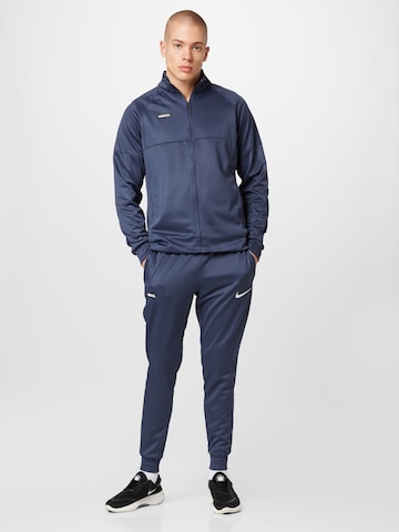 NIKE Trainingspak 'LIBERO' in Blauw: voorkant