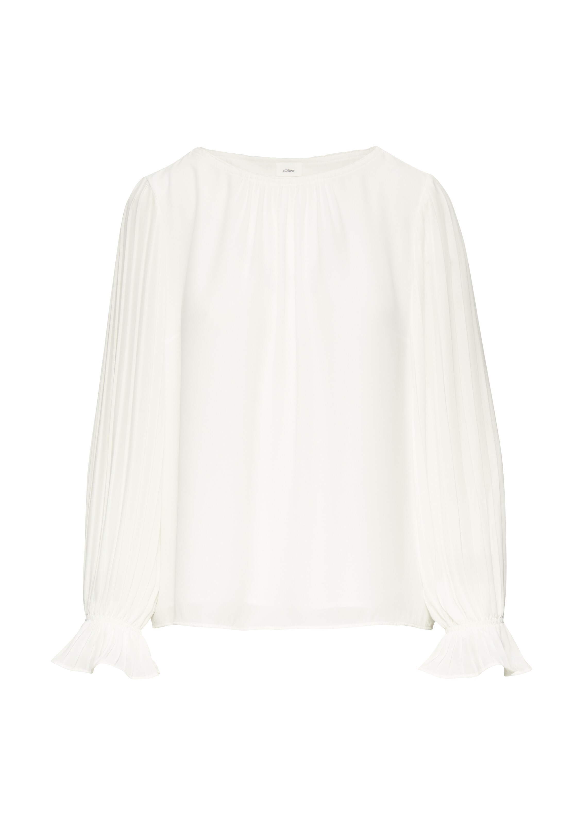 s.Oliver BLACK LABEL Bluse in Beige: Vorderseite