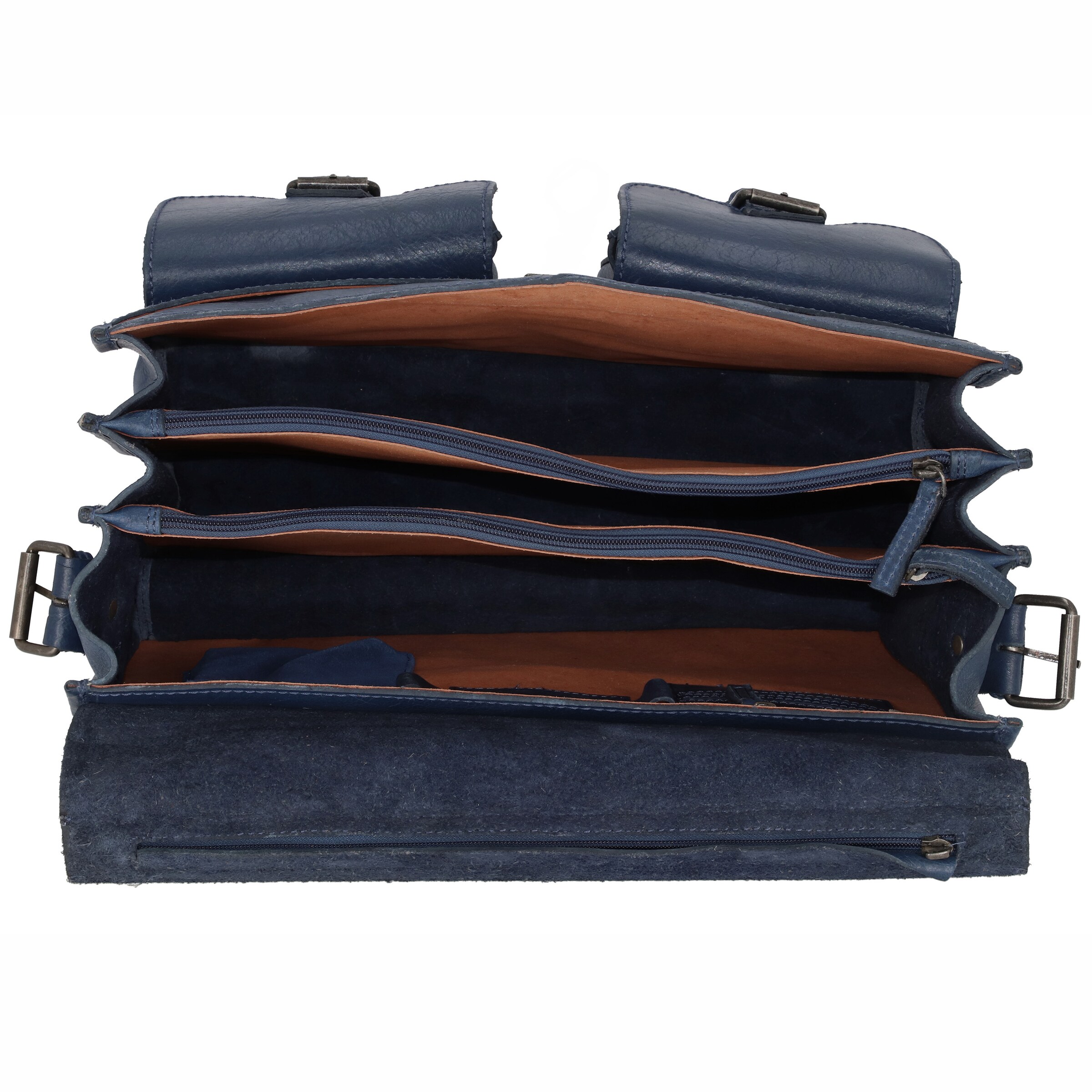 Greenland Nature Document Bag in Blue