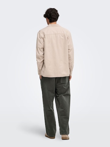 Loosefit Pantaloni di Only & Sons in verde