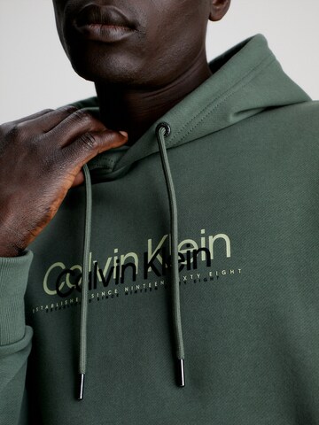 Calvin Klein Sweatshirt in Green
