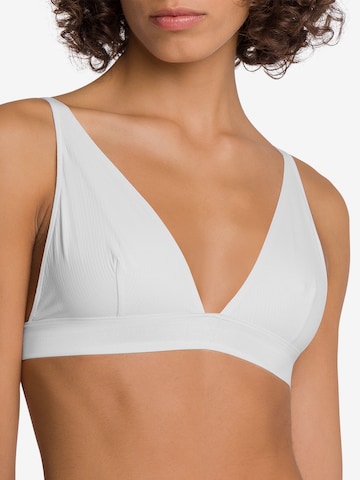 Wolford Triangle Bra in White
