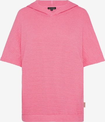 SENSES.THE LABEL Sweater in Pink: front