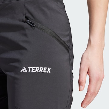 ADIDAS TERREX Regular Outdoor Pants 'Xperior' in Black