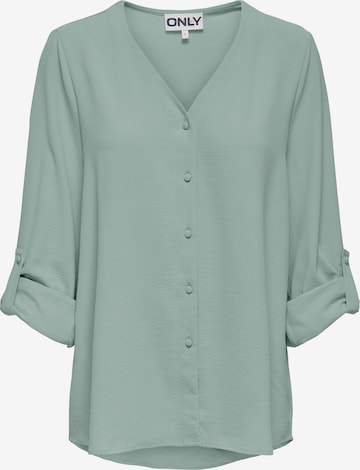 ONLY - Blusa 'ONLJANA METTE' en verde: frente