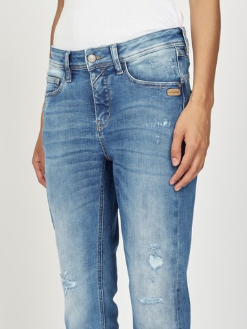 Gang Loose fit Jeans '94AMELIE CROPPED ' in Blue