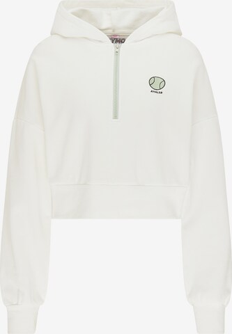 myMo ATHLSR Sweatshirt in Weiß: predná strana