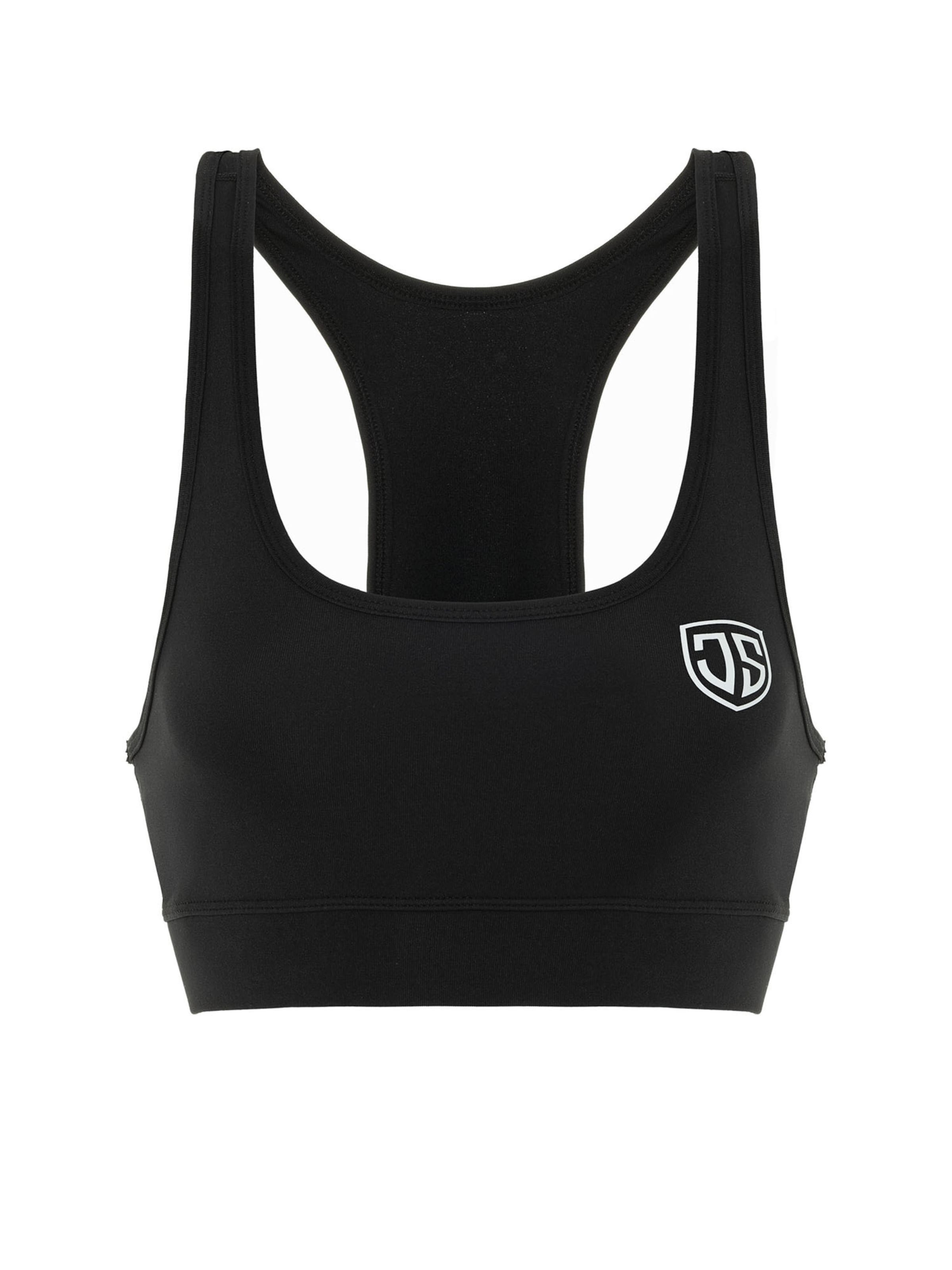 Jimmy Sanders Bralette Bra in Black: front