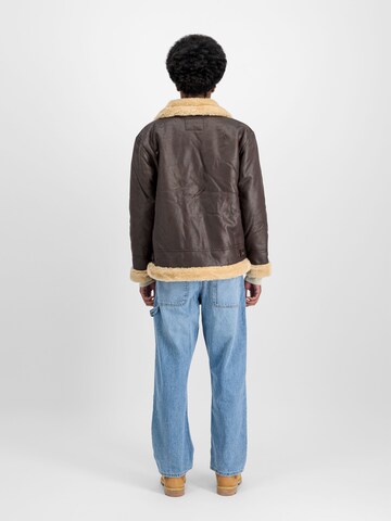 ALPHA INDUSTRIES Übergangsjacke 'B3 FL' in Braun