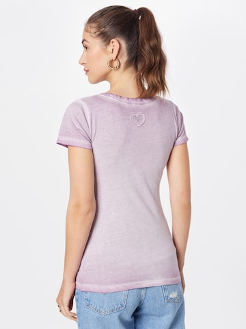 MARJO - Camisa 'Jutta' em roxo