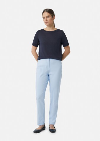 COMMA Slimfit Hose in Blau: Vorderseite