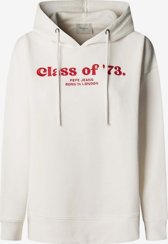 Sweat-shirt 'Narel' Pepe Jeans en blanc : devant