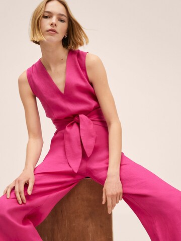 MANGO Jumpsuit 'Nalita' in Pink