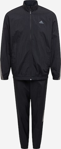 melns ADIDAS SPORTSWEAR Sporta tērps: no priekšpuses