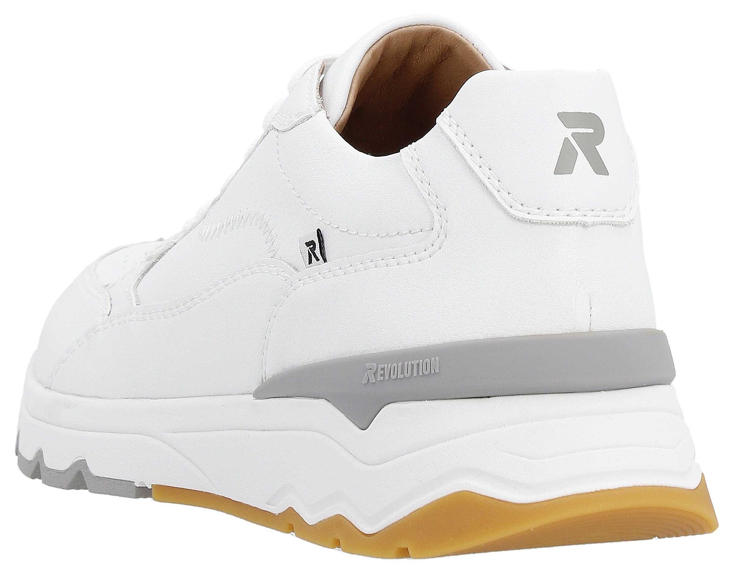Baskets basses 'U0901' Rieker Sport en blanc